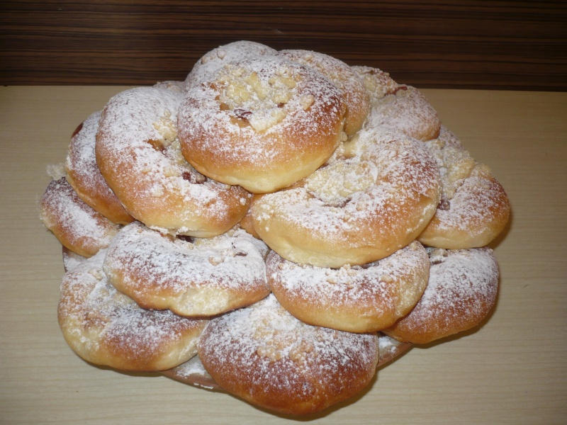 tvarohové moravské koláče