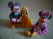 Mickey, Miney a Pluto